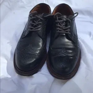 J. Crew | Shoes | J Crew Ludlow Black Leather Wingtip Shoes  display picture 2